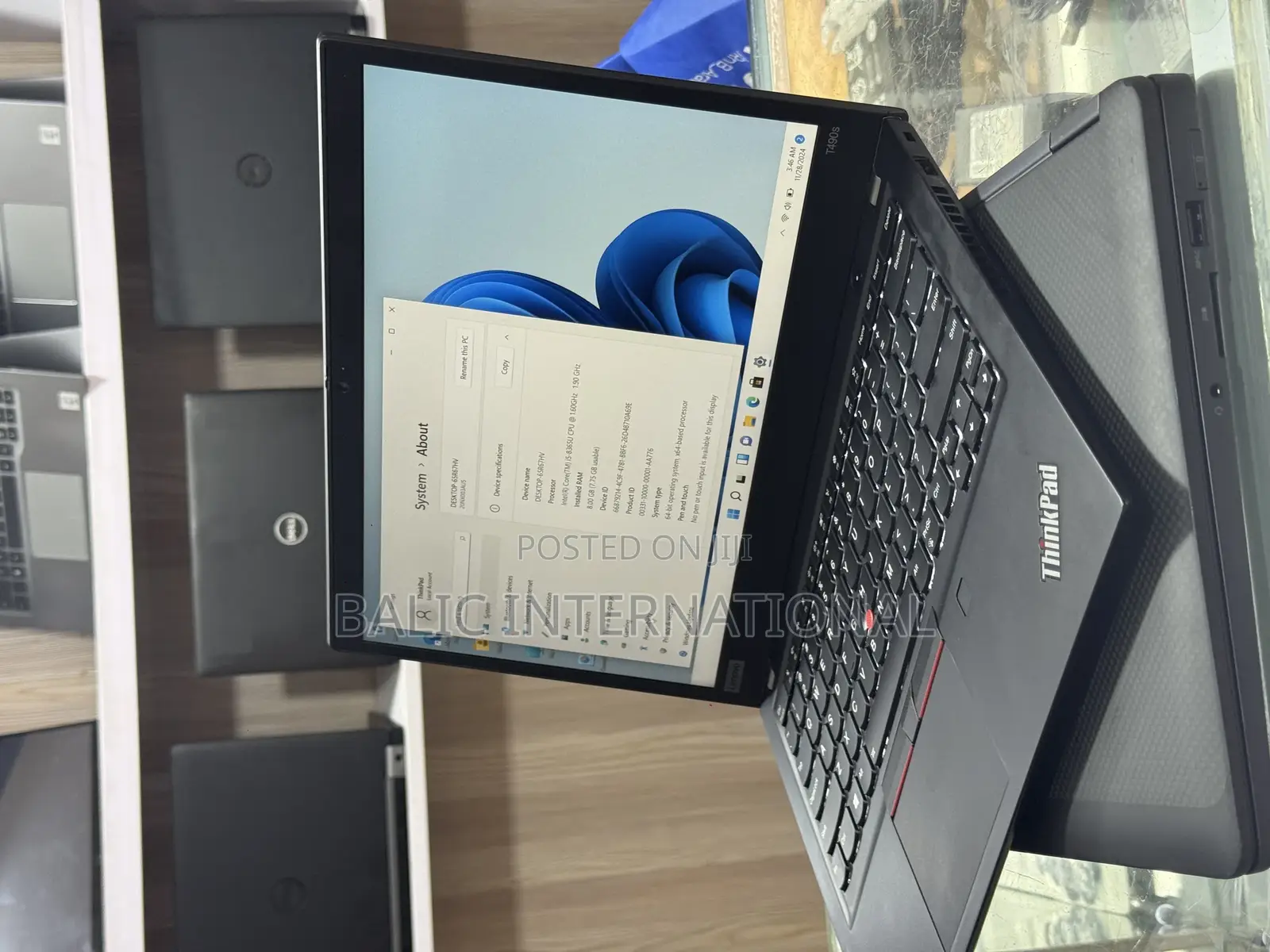 Laptop Lenovo Thinkpad T490s 8GB Intel Core I5 SSD 256GB