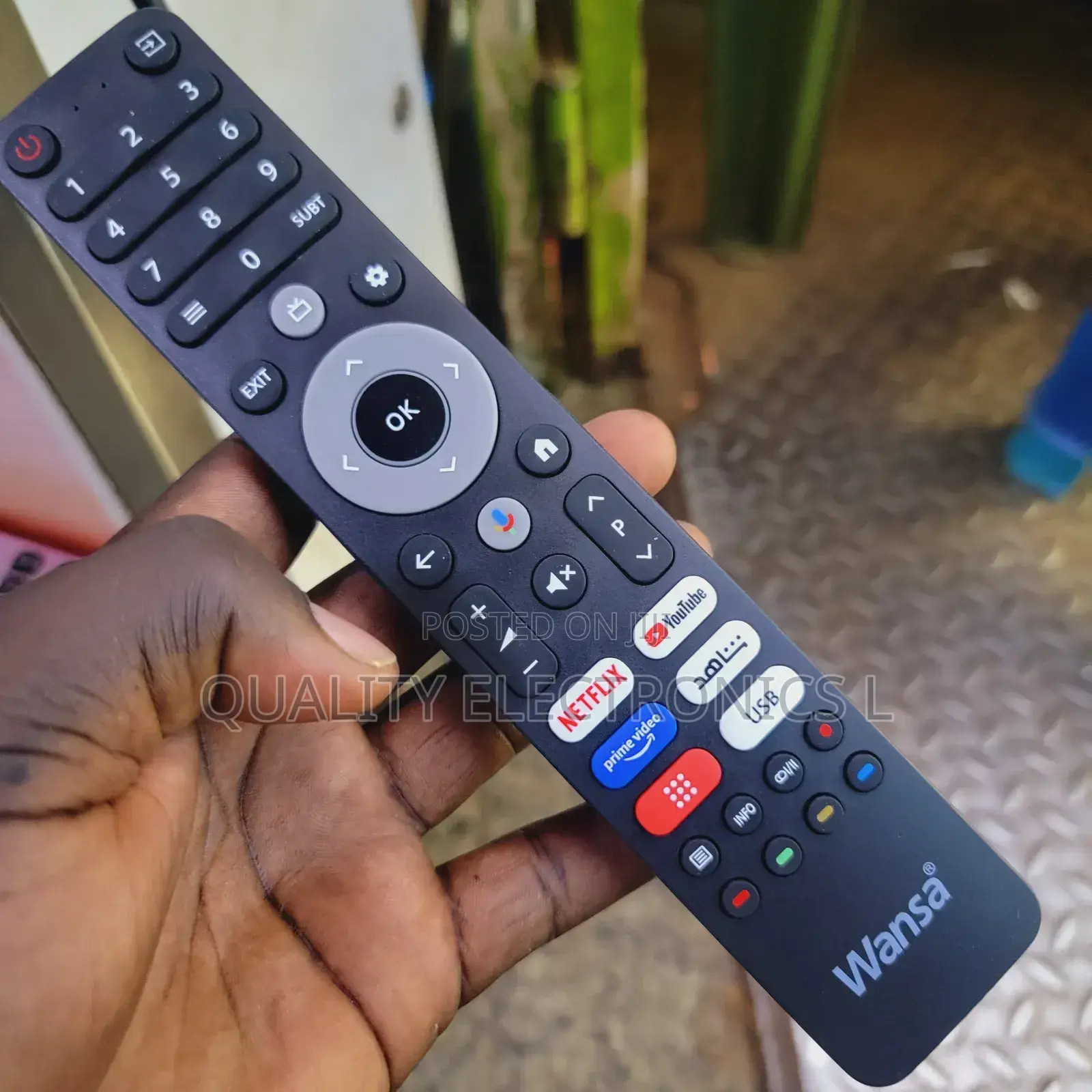 Wansa Smart Android Tv Remote Control
