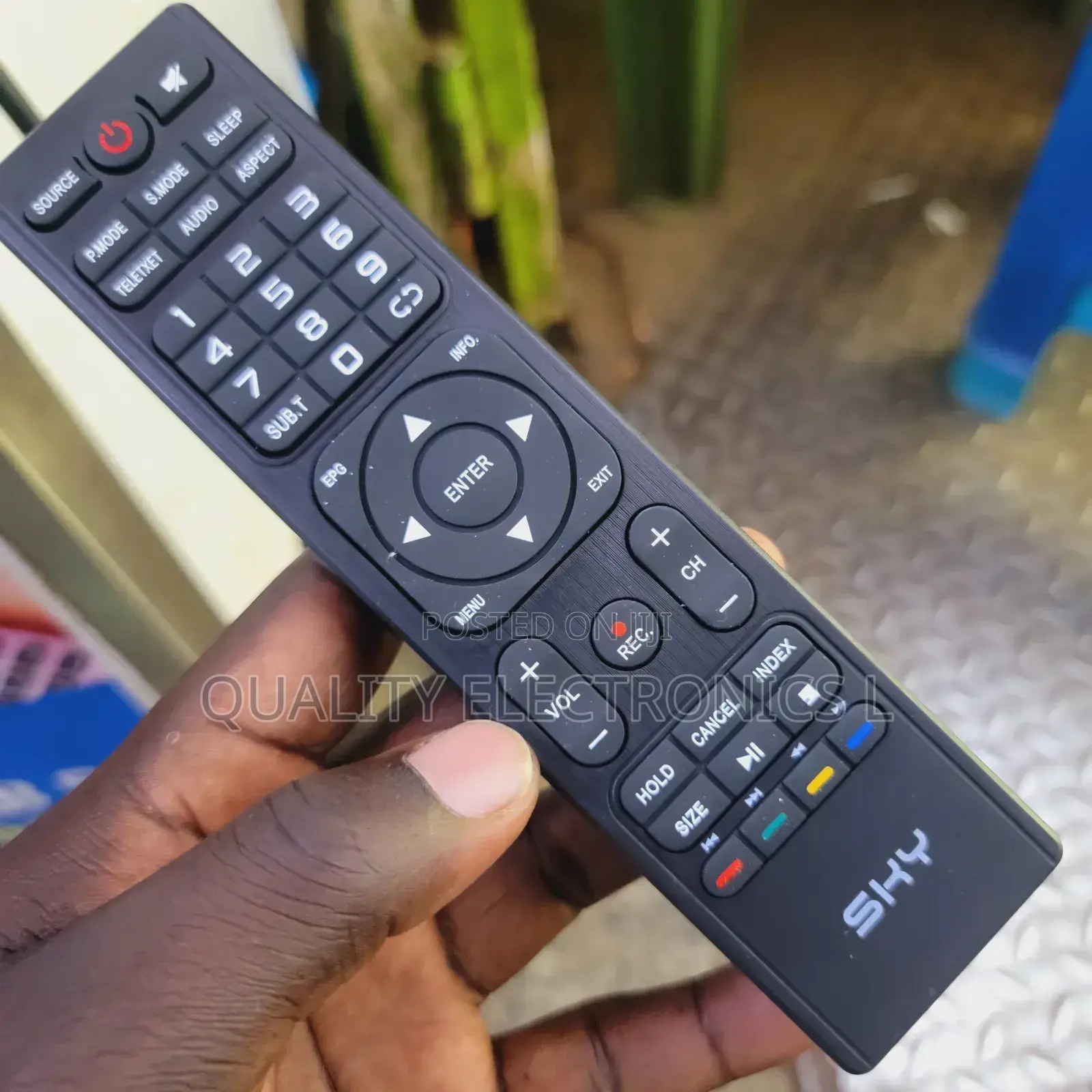 Sky Frame Tv Remote Control