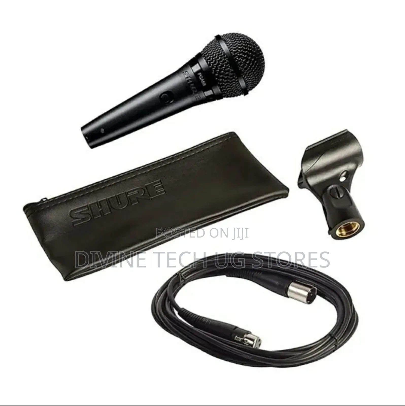 SHURE PGA58-XLR Dynamic Microphone With Accessories