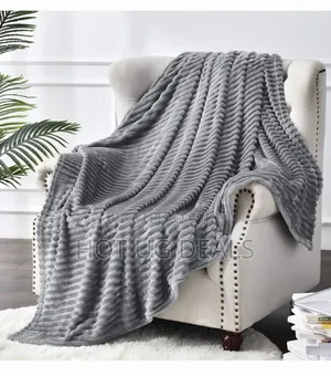 5x6 Soft Fleece Smooth Blanket - Grey