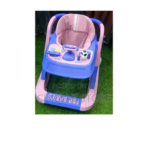Baby Adjustable Musical Wale Pink.