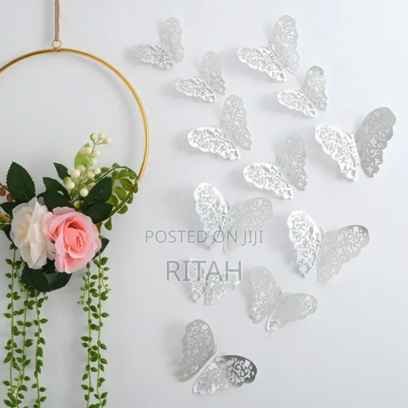 Batterfly Wall Stickers (12 in a Pack)
