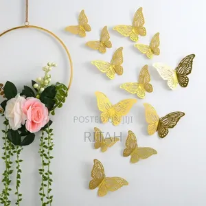 Batterfly Wall Stickers (12 in a Pack)