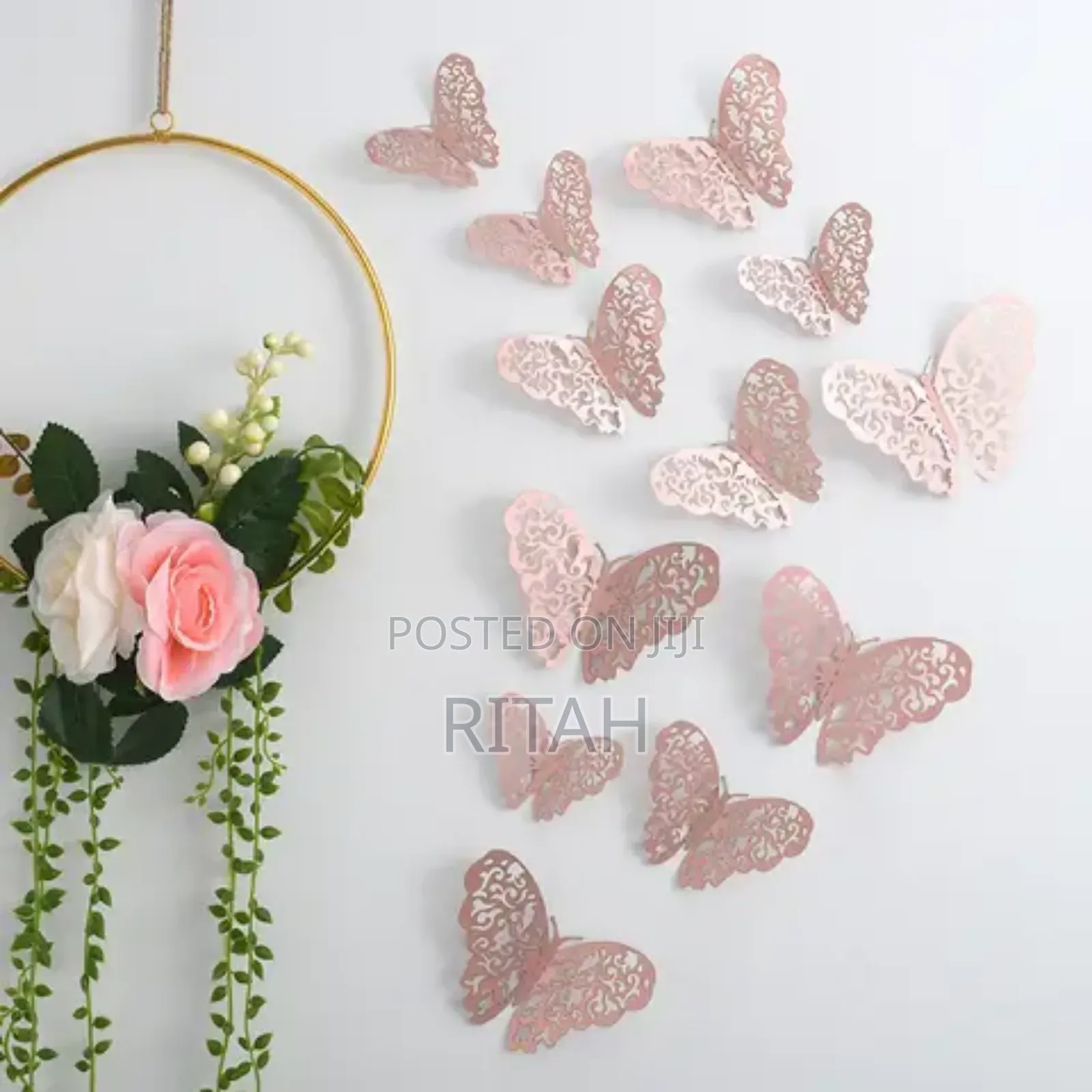 Batterfly Wall Stickers (12 in a Pack)
