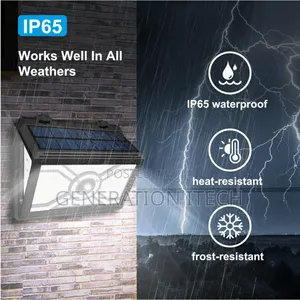 Solar Waterproof Wall Light With Motion Sensor