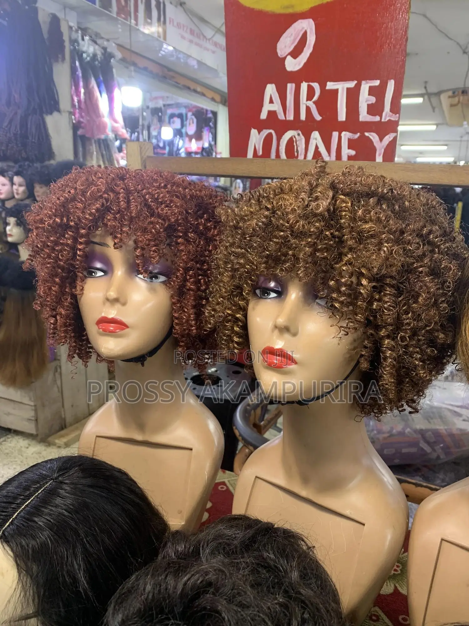 Crazy Wigs Available in Different Colors