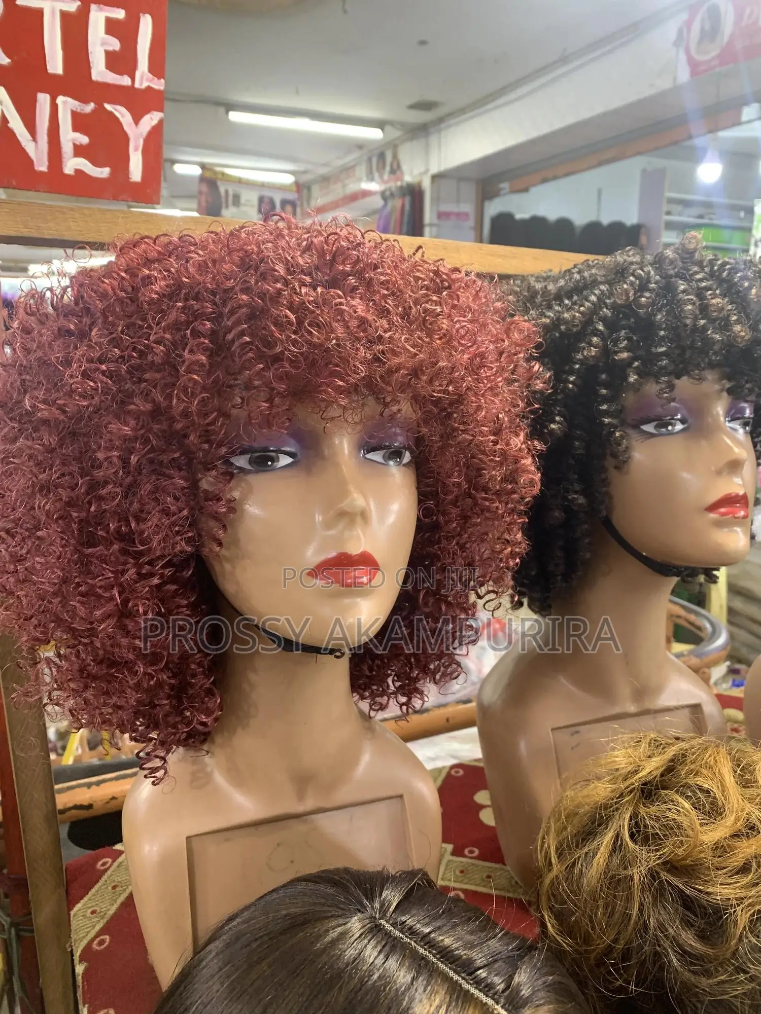 Crazy Wigs Available in Different Colors
