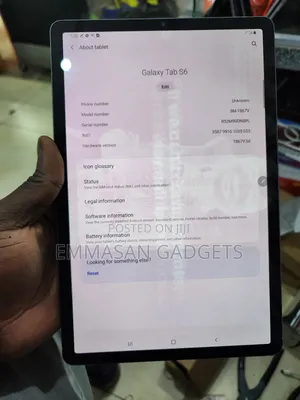 Samsung Galaxy Tab S6 128 GB Silver