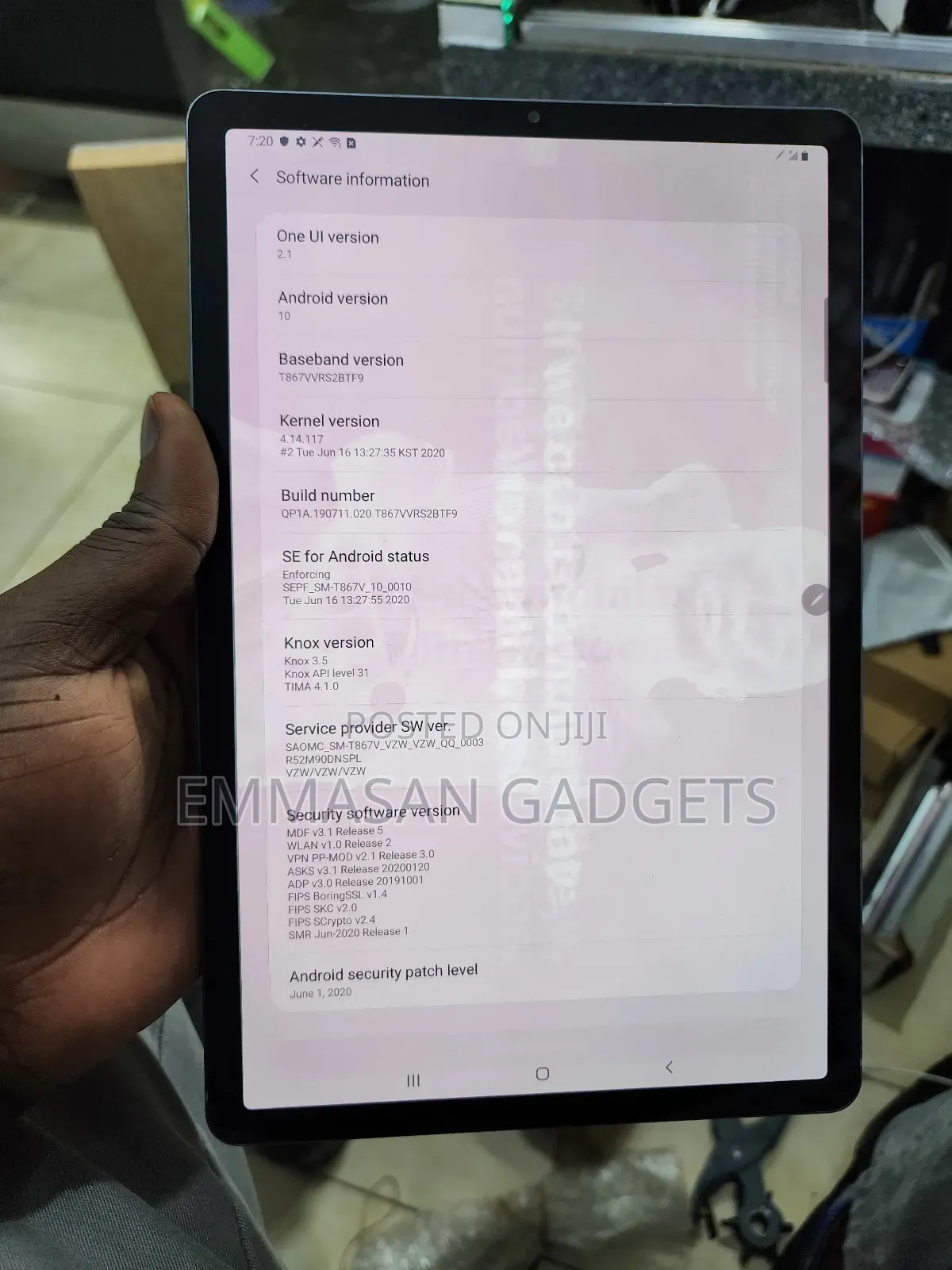 Samsung Galaxy Tab S6 128 GB Silver