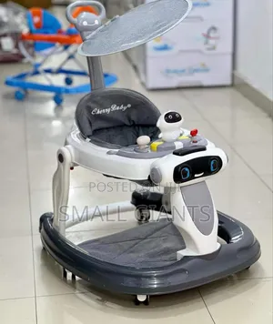 Multifunction Robot Shape Push Walker With Canopy