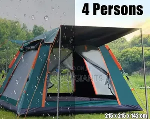 4 in 1, 4 Persons Camping Tent