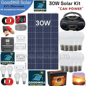30w German Solar Kit / 30w Solar Energy System Full Kit