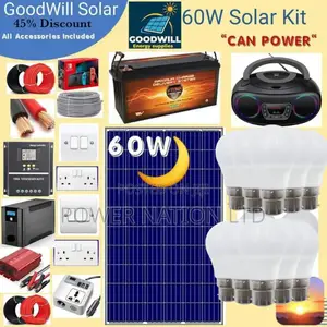60w German Solar Kit / 60w Solar Energy System Full Kit