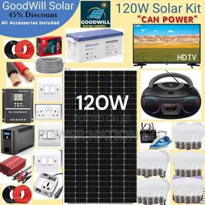 120w German Solar Kit / 120w Solar Energy System Full Kit