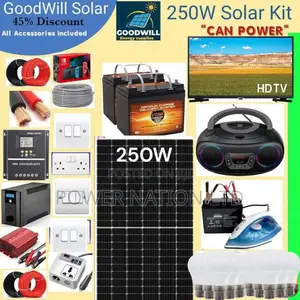 250w German Solar Kit / 250w Solar Energy System Full Kit