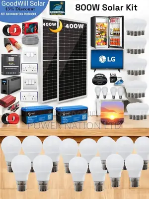 800w German Solar Kit / 800w Solar Energy System Full Kit