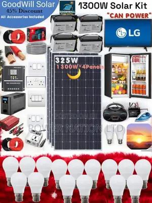 1300w German Solar Kit / 1300w Solar Energy System Full Kit