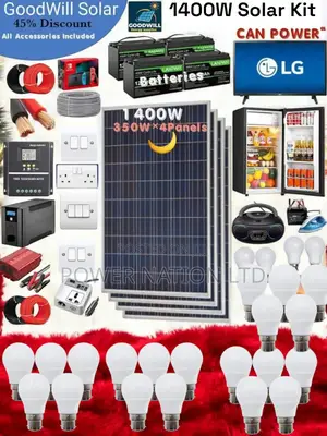 1400w German Solar Kit / 1400w Solar Energy System Full Kit