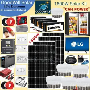 1800w German Solar Kit / 1800w Solar Energy System Full Kit