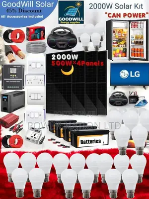 2000w German Solar Kit / 2000w Solar Energy System Full Kit