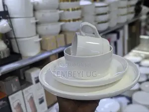 24 Piece Dinner Set of 6 Each. White