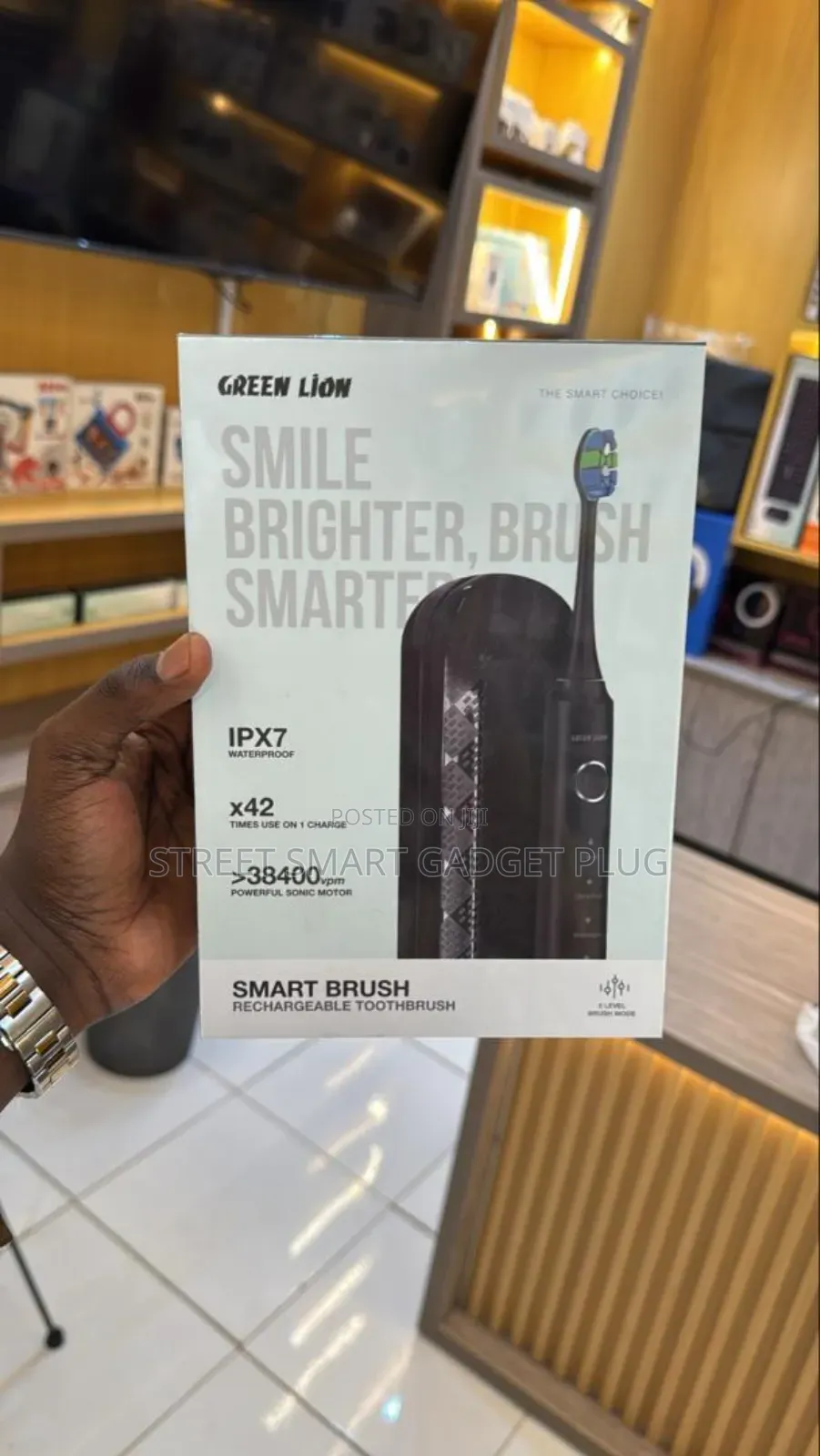 Greenlion Smart Rechargeable Toothbrush  