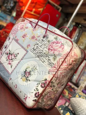 4pc Duvet 5x6 Pink Flower