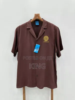 Brown New Designer Vintage Shirt