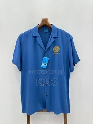 Blue New Designer Vintage Shirt
