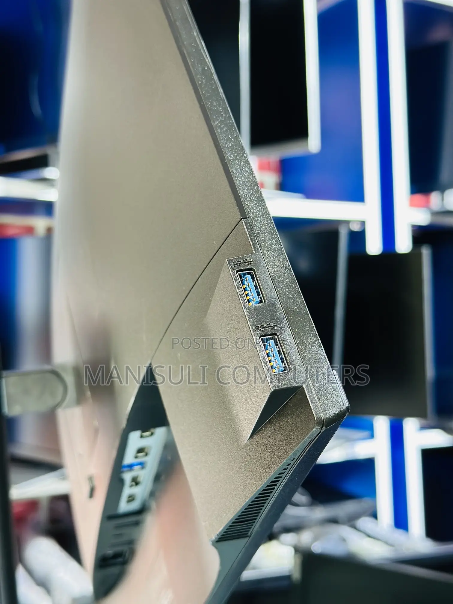 Monitor Dell 24 Inch Screen Ips VGA HDMI DIV Display 