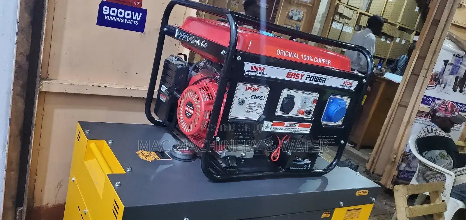 Generator 6500watts 6.5kw / 6.5kva EASYPOWER