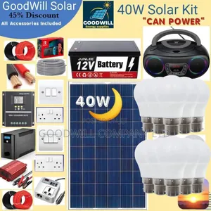 40w German Solar Kit / 40w Green Energy Solar System Kit