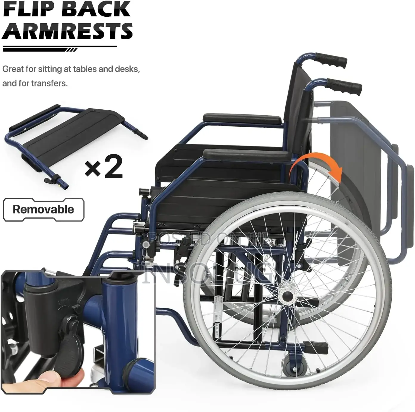 All Terrain Wheelchair .