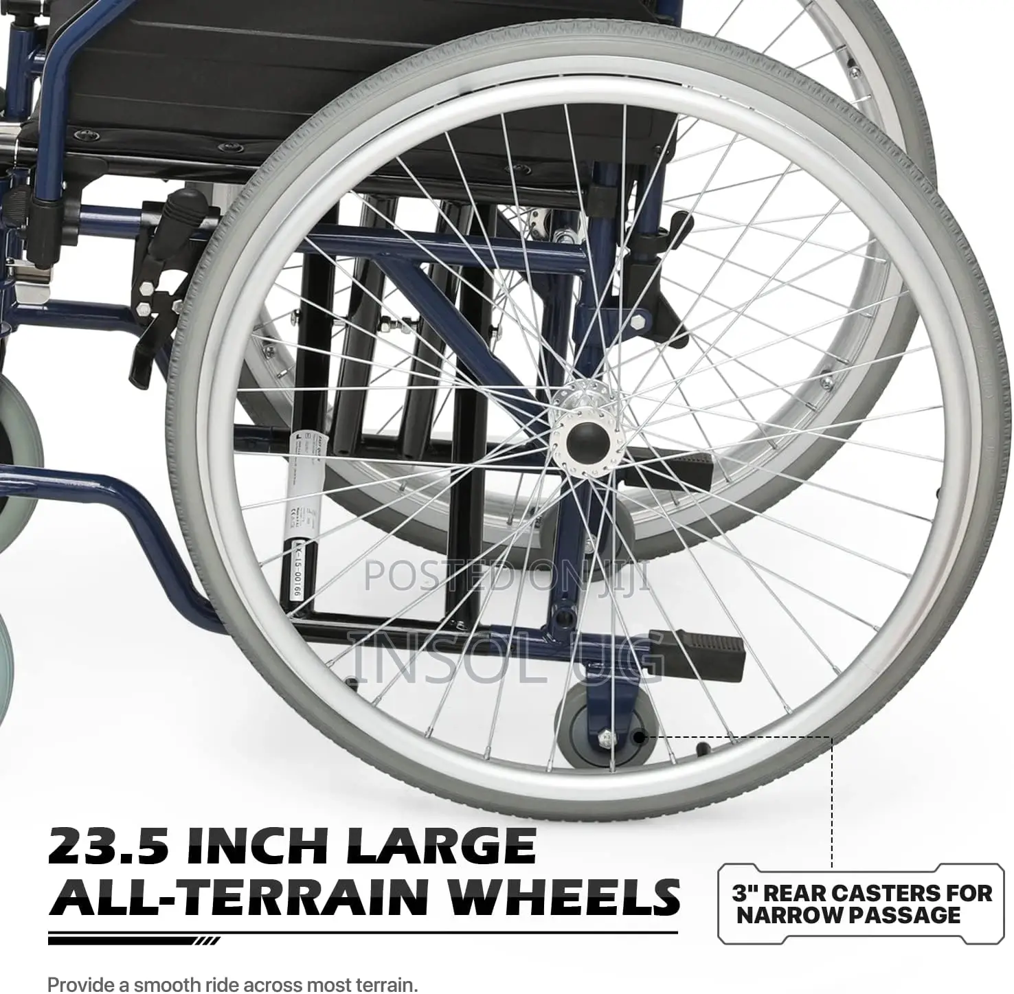 All Terrain Wheelchair .