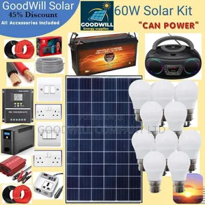 60w German Solar Kit / 60w Green Energy Solar Kit