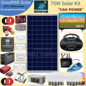 75w German Solar Kit / 75w Green Energy Solar Kit