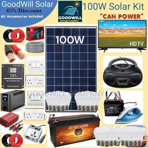 100w German Solar Kit / 100w Green Energy Solar Kit