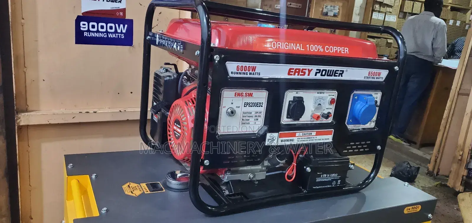 Generator 6500watts 6.5kw / 6.5kva EASYPOWER
