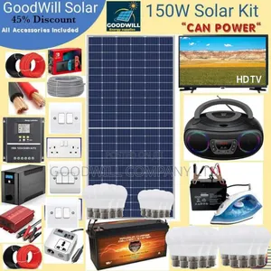150w German Solar Kit / 150w Green Energy Solar Kit