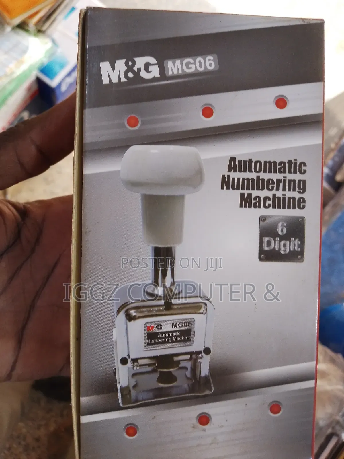 M G 6-Digit Automatic Numbering Machine