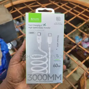 3M 60W TYPE-C to TYPE-C Fast Charger and Data Transfer Cable