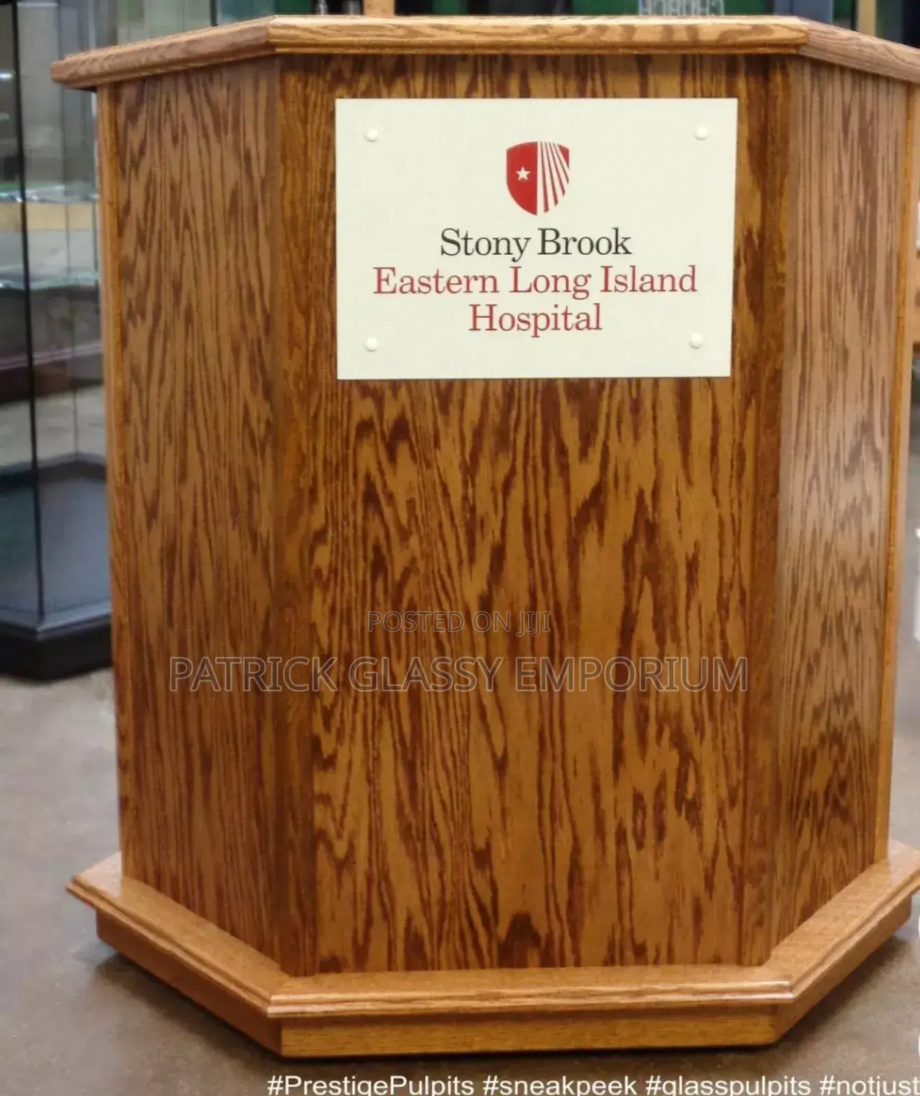 Wooden Podium