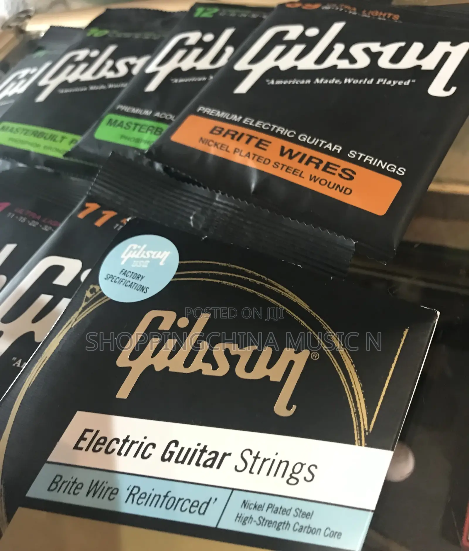 Electric Guitar Gipson Strings