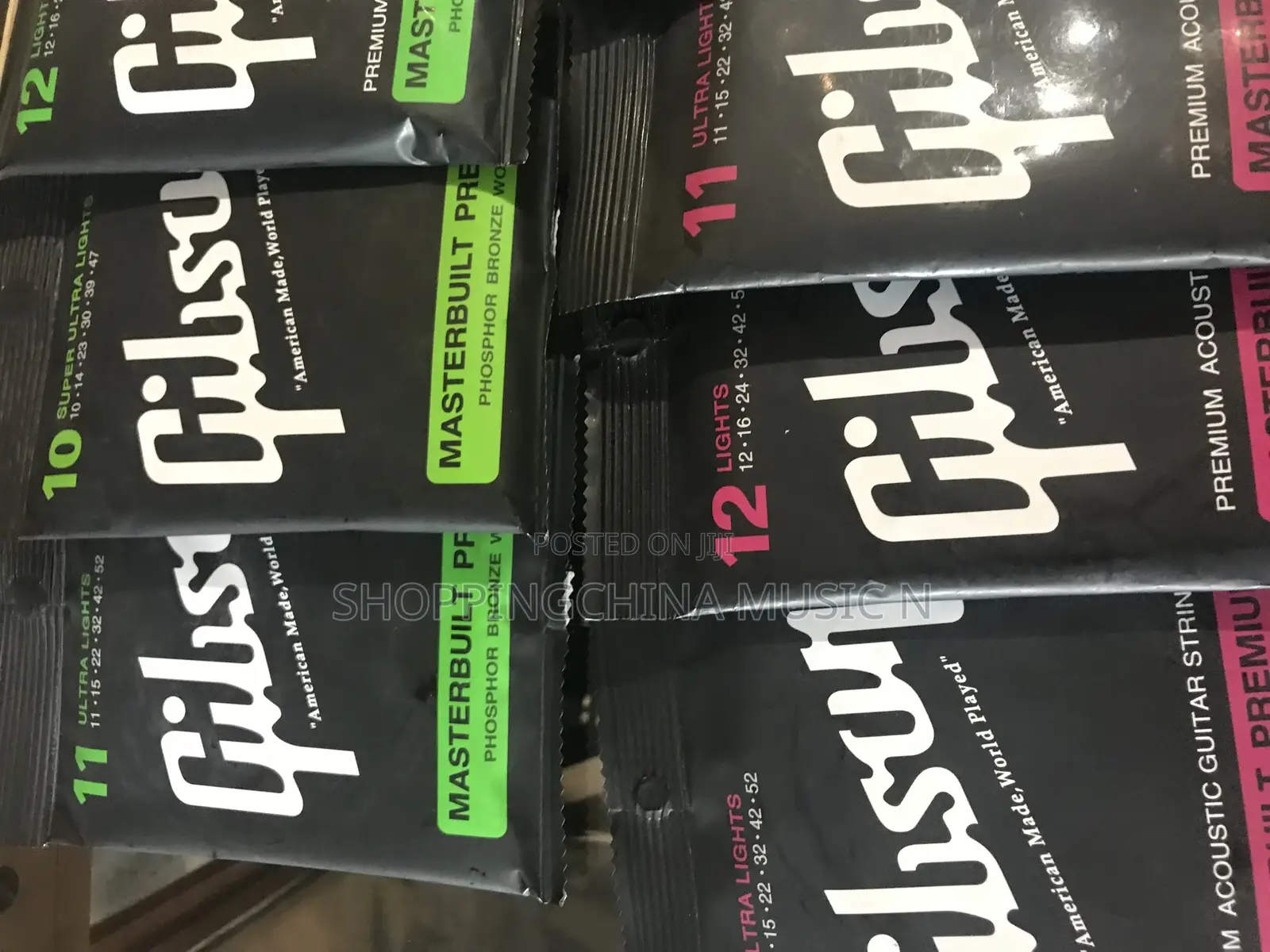 Electric Guitar Gipson Strings