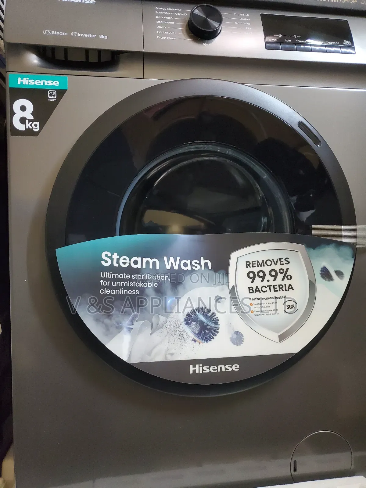 8kg Front Loader Washer Hisense