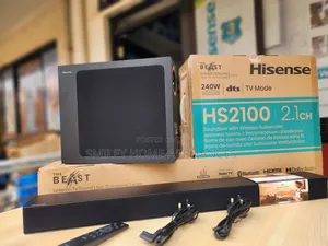 Newly Restocked Hisense HS2100 Beast Soundbar