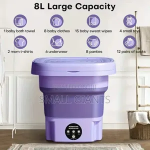 8L Mini Foldable Washing Machine