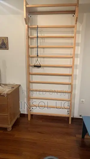 Wooden Wall Bars for Exercise