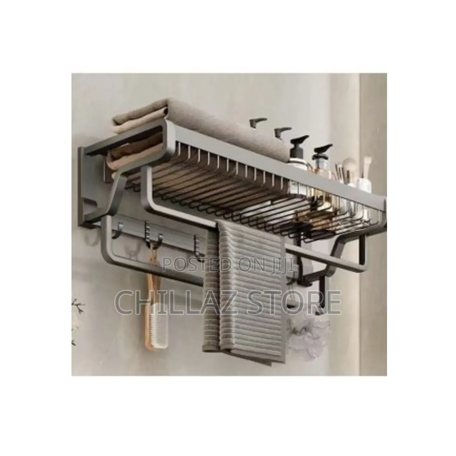 Wall Mounted Bathroom Towel Rack.